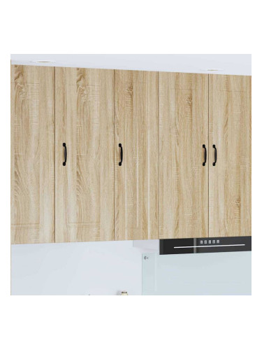 Sonata H Горен кухненски шкаф с рафт Сонома дъб 30 x 31 x 100 см
