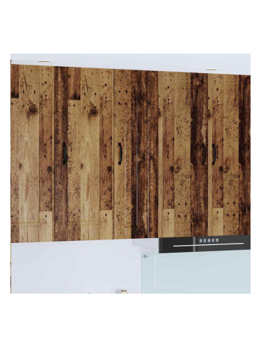 Sonata H Горен кухненски шкаф с рафт Старо дърво 30 x 31 x 100 см