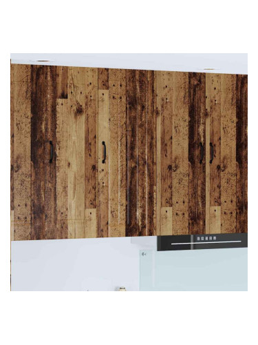 Sonata H Горен кухненски шкаф с рафт Старо дърво 40 x 31 x 100 см
