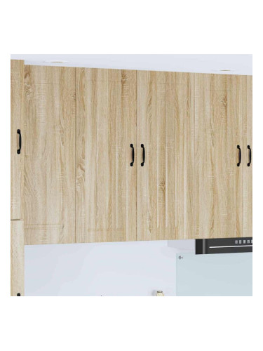 Sonata H Горен кухненски шкаф с рафт Сонома дъб 80 x 31 x 100 см