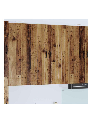 Sonata H Горен кухненски шкаф с рафт Старо дърво 80 x 31 x 100 см