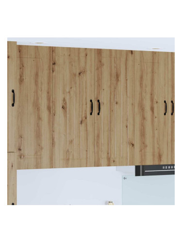 Sonata H Горен кухненски шкаф Дъб 80 x 31 x 100 см Инженерно дърво