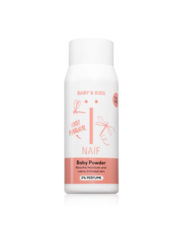 Naif Baby & Kids Baby Powder нежна пудра за детска кожа 80 гр.