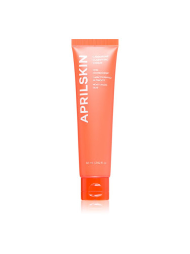 APRILSKIN Carrotene Clarifying Cream подхранващ ревитализиращ крем за укрепване на кожната бариера 60 мл.