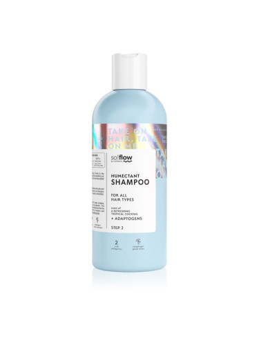 so!flow Humectant Shampoo for All Hair Types хидратиращ шампоан за всички видове коса 400 мл.