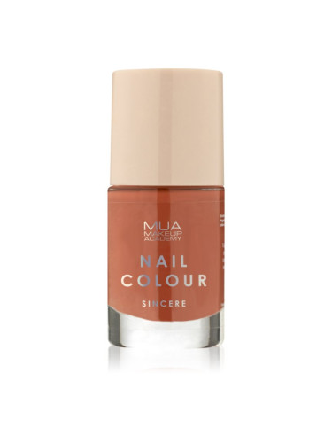 MUA Makeup Academy Nail Colour лак за нокти цвят Sincere 10 мл.