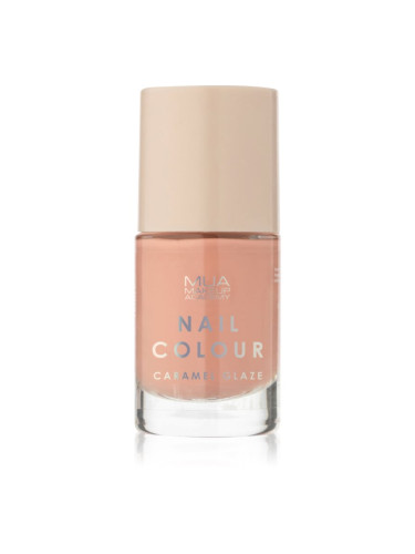 MUA Makeup Academy Nail Colour лак за нокти цвят Caramel Glaze 10 мл.