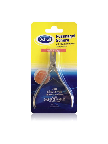 Scholl Toenail Scissors равни ножици за нокти 1 бр.