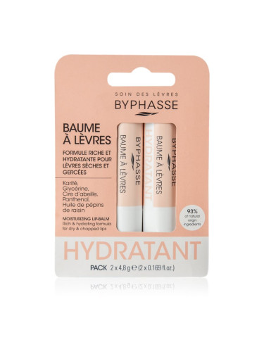 BYPHASSE Hydratant хидратиращ балсам за устни 2x4.8 гр.