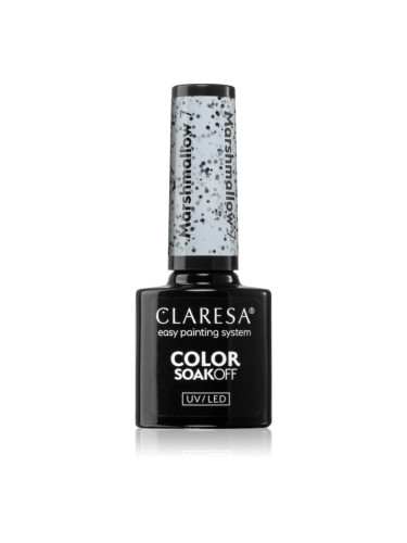 Claresa SoakOff UV/LED Color Marshmallow гел лак за нокти цвят 5 гр.