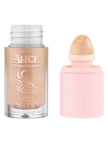 essence Disney Alice in Wonderland течен хайлайтър цвят 01 - Grin & Glow 4 мл.