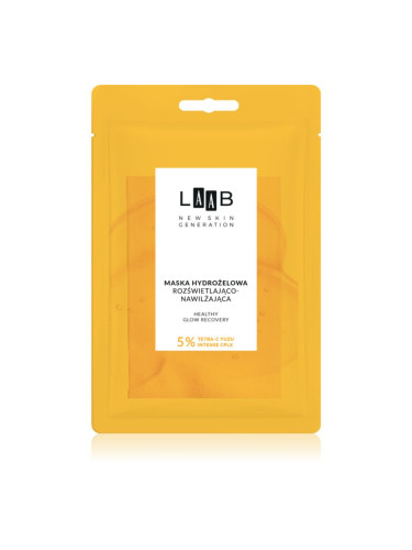 AA Cosmetics LAAB Tetra-C Yuzu хидрогелна маска за освежаване и хидратация 1 бр.