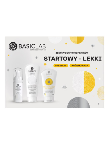 BasicLab Dermocosmetics Light Basic подаръчен комплект за чувствителна кожа на лицето