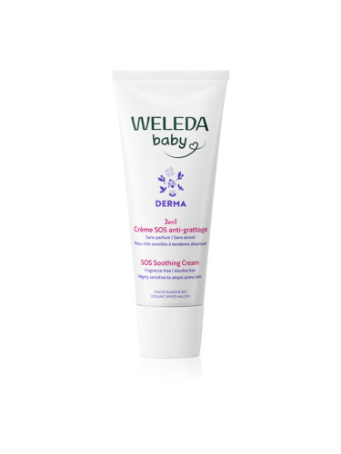 Weleda Baby Derma успокояващ крем за чувствителна кожа 50 мл.