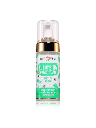 Purity Vision BIO Cleansing Power Foam хидратираща почистваща пяна с успокояващ ефект 90 мл.