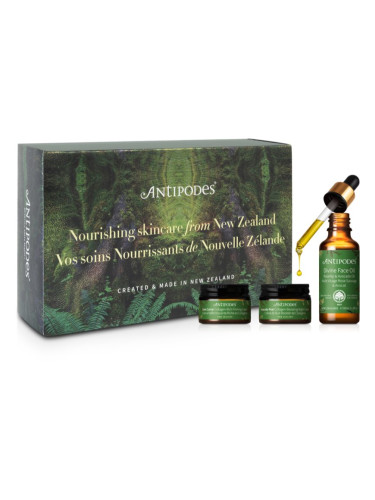 Antipodes Christmas Set Nourishing Skincare коледен подаръчен комплект с подхранващ ефект