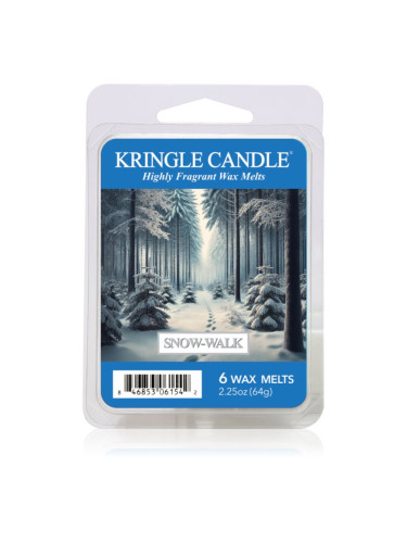 Kringle Candle Snow-Walk восък за арома-лампа 64 гр.