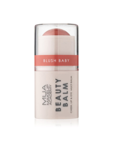 MUA Makeup Academy Beauty Balm кремообразен руж в стик цвят Blush Baby 4 гр.