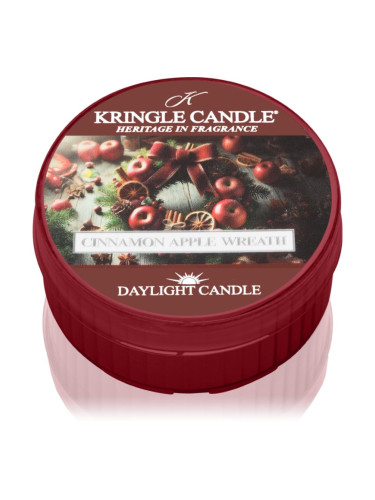 Kringle Candle Cinnamon Apple Wreath чаена свещ 42 гр.