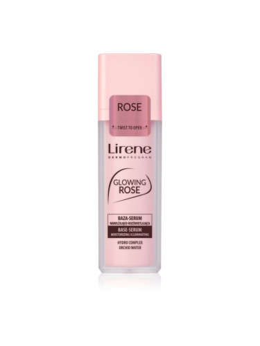 Lirene Base Serum Glowing Rose озаряващ серум-база 30 мл.