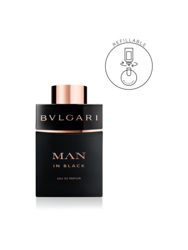 BVLGARI Bvlgari Man In Black парфюмна вода сменяема за мъже 60 мл.