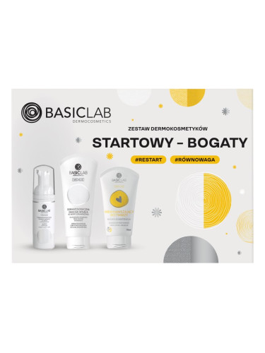 BasicLab Dermocosmetics Rich Basic подаръчен комплект за чувствителна кожа на лицето