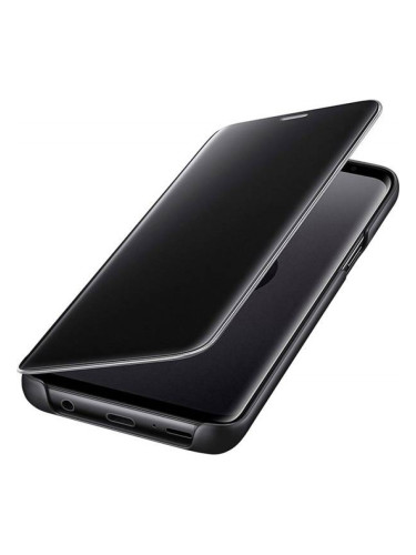 Оригинален калъф Clear View за Samsung Galaxy S9 - Черен