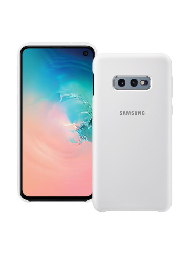 Оригинален гръб Silicone Back cover за Samsung Galaxy S10e - Бял