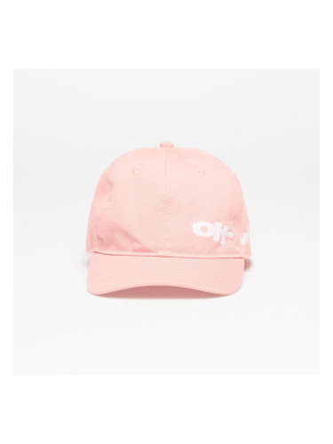 Шапка Off-White Kids Type Graphic Baseball Cap Pink/ White II