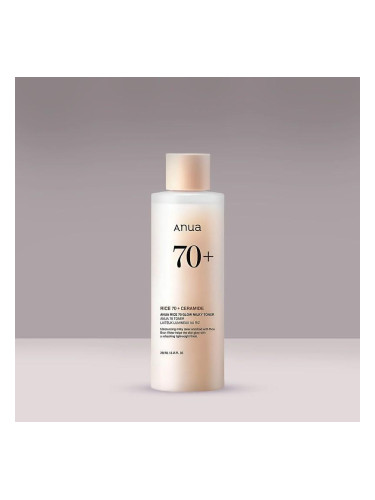 ANUA | Rice 70 Glow Milky Toner, 250 ml