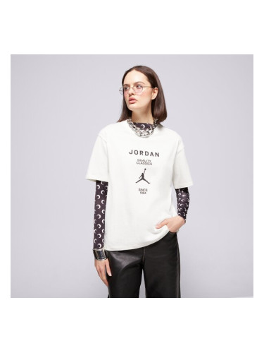 Тениска W Jordan Ss Gf Gfx Tee Jqc дамски Дрехи Тениски FZ0617-133 Бежов