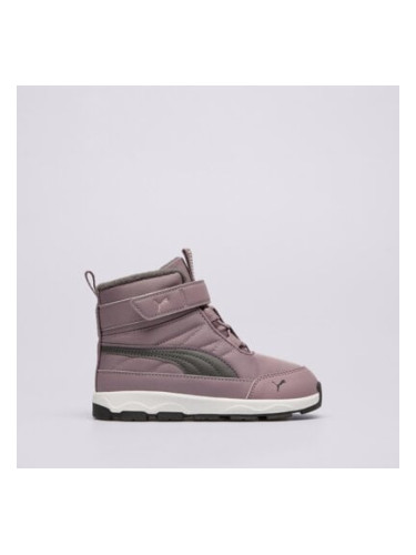 Puma Evolve Boot Ac+ Inf детски Обувки Зимни обувки 39264609 Виолетов
