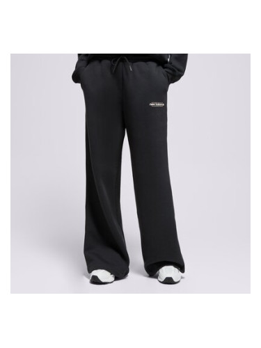 New Balance Панталони Reimagined Fleece Wide Leg Pant дамски Дрехи Панталони WP53903BK Черен
