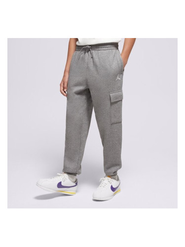 Jordan Панталони My Brooklyn Ess Flc Cargo Pant Boy детски Дрехи Панталони 95F105-GEH Сив