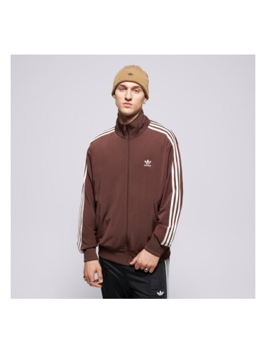 Adidas Суитчър Със Закопчаване Firebird Tt мъжки Дрехи Суичъри KA0459 Кафяв