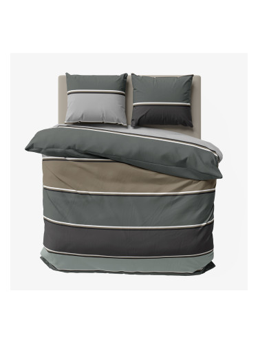 Спално бельо ЙОХАНЕС, 100% Памук Ранфорс, 4 части