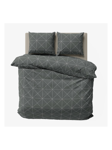 Спално бельо АРТУР, 100% Памук Ранфорс, 4 части