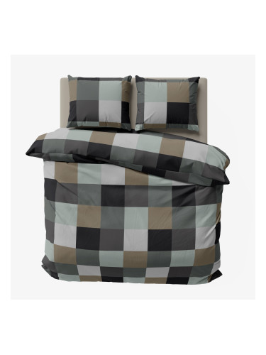 Спално бельо ДИОН, 100% Памук Ранфорс, 4 части