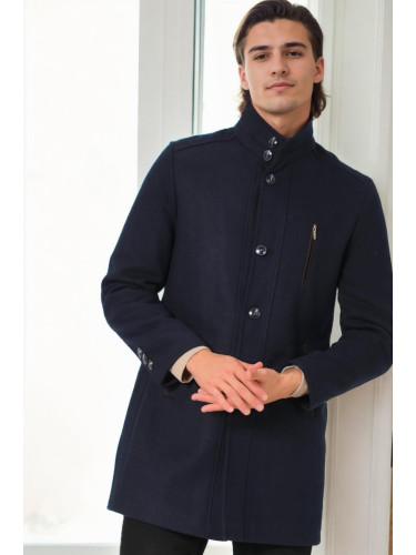 PLT9386 DEWBERRY MEN'S COAT-NAVY BLUE