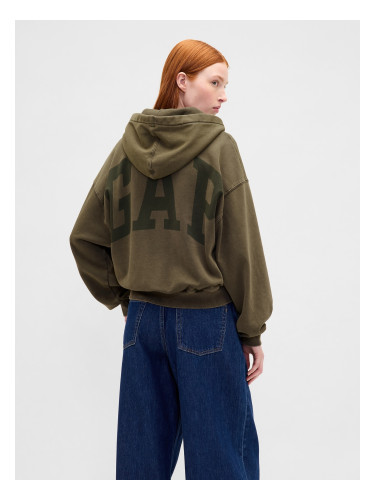 GAP Logo Cropped Hoodie - Ladies