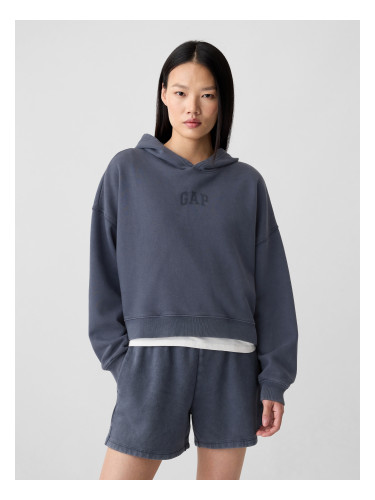 GAP Crop Sweatshirt with Logo - Ladies