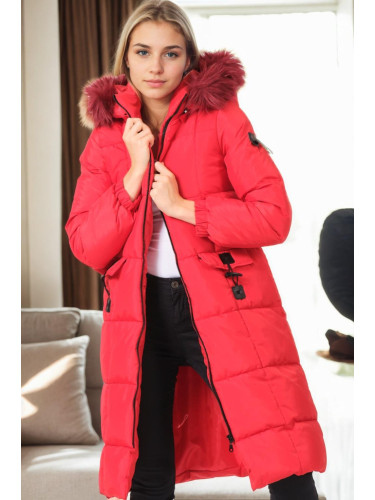Z9706 DEWBERRY WOMEN'S JACKET-RED