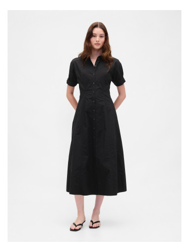 GAP Shirt poplin midi dress - Women's