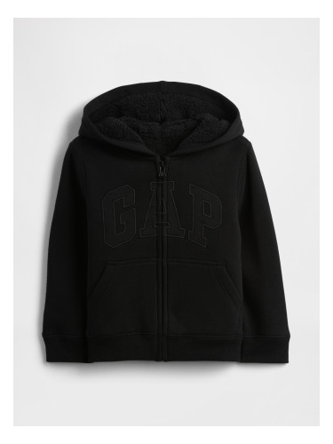 GAP Baby Insulated Sweatshirt Logo Sherpa - Boys