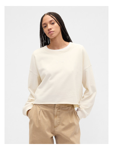 GAP Oversize Crop Sweatshirt Heavyweight - Ladies