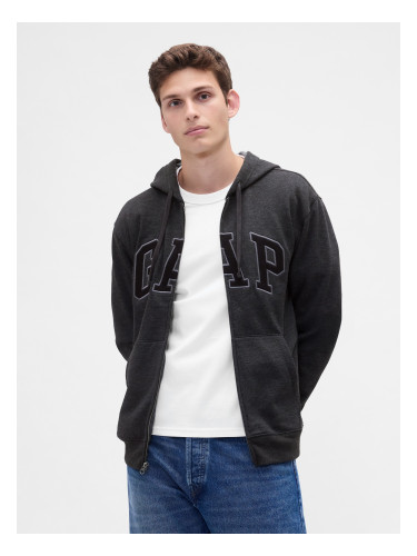 GAP Zip-up hoodie with logo - Men's