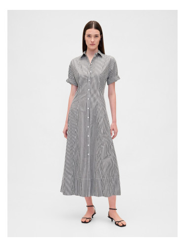 GAP Shirt poplin midi dress - Women's