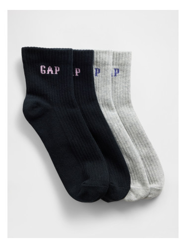GAP Socks with logo, 2 pairs - Women's