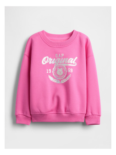 GAP Baby Sweatshirt with VintageSoft Logo - Girls