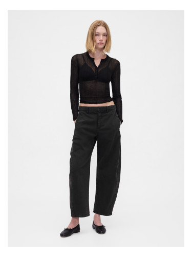 Дамски панталон от твил GAP